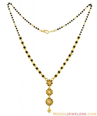 22k Fancy Mangalsutra (17 Inch) ( MangalSutras )