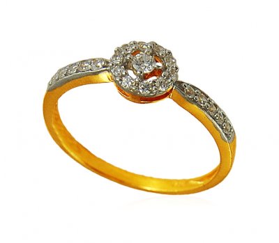 22K Signity Ring ( Ladies Signity Rings )