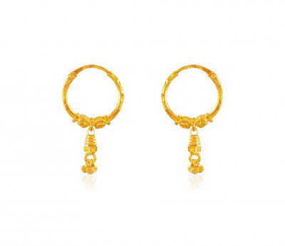 Gold Bali Earrings ( Hoop Earrings )