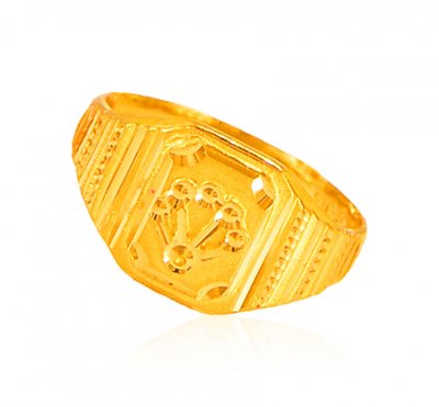 22kt Gold Mens Ring ( Mens Gold Ring )