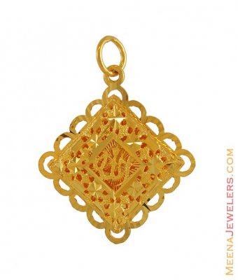 22K Yellow Gold Ayat Pendant ( Allah, Ali and Ayat Pendants )