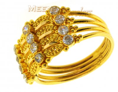 22Kt Gold Ring ( Ladies Gold Ring )