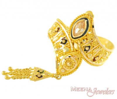 Gold Fancy Ring ( Ladies Gold Ring )