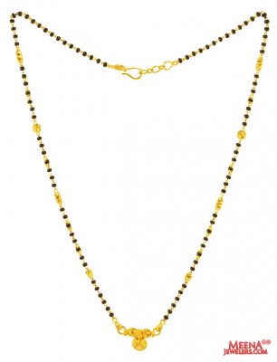 22 Karat Gold Bottu Mangalsutra ( MangalSutras )