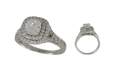 18k White Gold Diamond Ring ( Diamond Rings )
