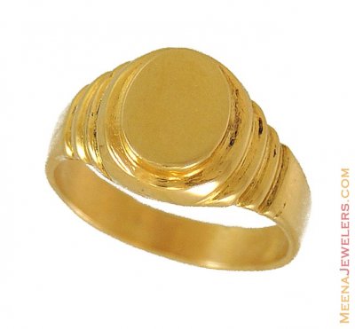 22K Gold Ring ( Mens Gold Ring )