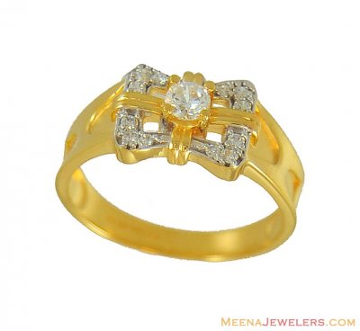 Gold Mens Ring ( Mens Signity Rings )
