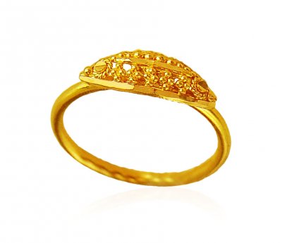22K Gold Baby Ring ( 22Kt Baby Rings )