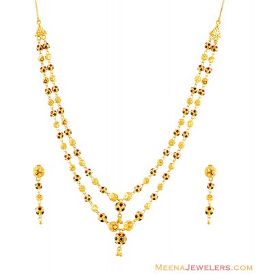 Exclusive Layered Gold Necklace Set ( Light Sets )