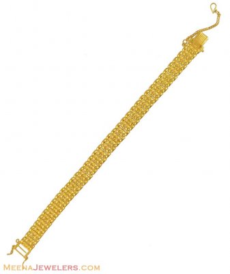 22K Gold Bracelet(Mens) ( Men`s Bracelets )