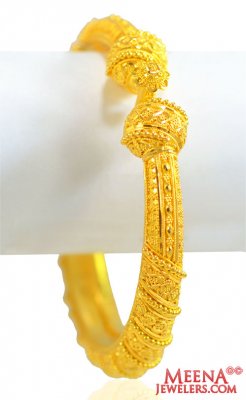 22KT Yellow Gold Kada ( 1pc) ( Kadas )