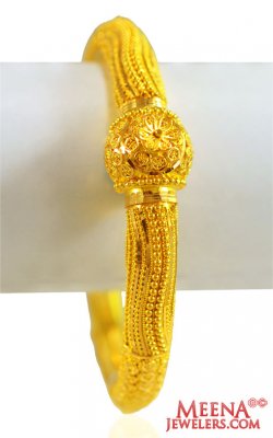 22KT Yellow Gold Kada ( 1pc) ( Kadas )