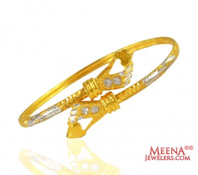 22K Fancy Ladies Cuff style Kada  ( Kadas )