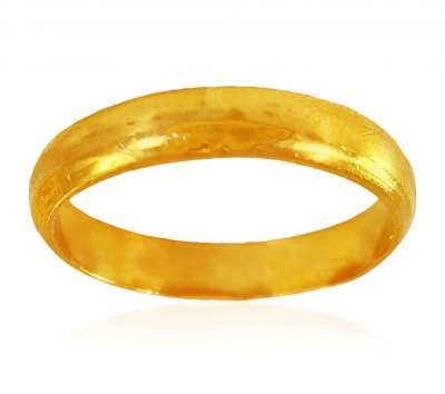 22Karat Gold Plain Band  ( Wedding Bands )