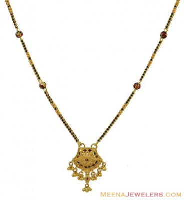 Indian Fancy Mangalsutra (22 Karat) ( MangalSutras )