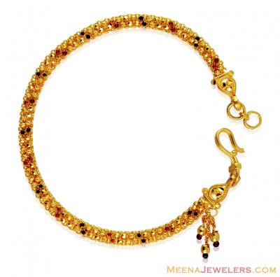 22K Gold Beautiful Ladies Bracelet ( Ladies Bracelets )