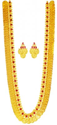 22Karat Gold Kasu Mala (Set) ( 22 Kt Gold Sets )