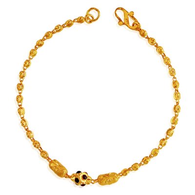 22 Karat Gold Balls Bracelet  ( Ladies Bracelets )