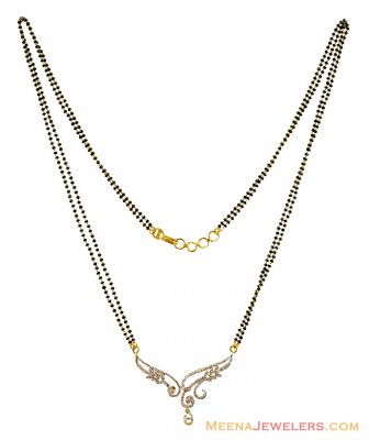 Diamond Mangalsutra 18K Gold ( Diamond MangalSutras )