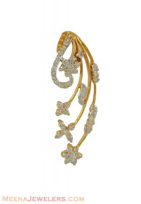 18K Gold Diamond Pendant ( Diamond Pendants )