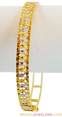 22K Gold Solid Ladies Bangle  ( Kadas )