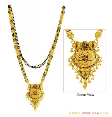 Meenakari Mangalsutra 22K Gold ( MangalSutras )