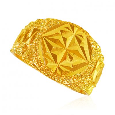 22kt Gold Mens Ring ( Mens Gold Ring )