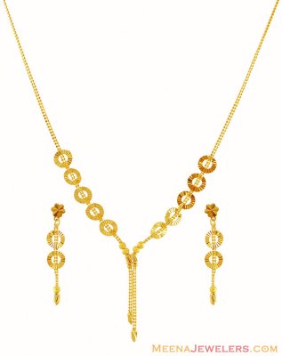 22K Light Necklace Set ( Light Sets )