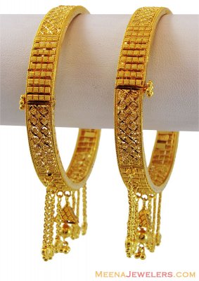 22K Gold Fancy Kada ( Kadas )