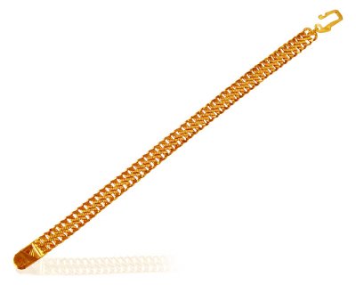 22 Karat Gold Mens Bracelet ( Men`s Bracelets )