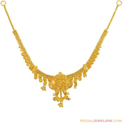 22K Gold Necklace  ( 22 Kt Gold Sets )