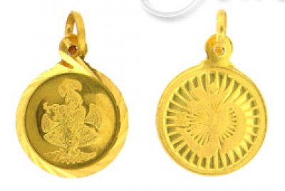 22 Kt Gold Pendant ( Om Pendants )