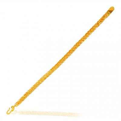 22kt Gold Bracelet For Boys ( Men`s Bracelets )
