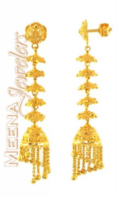 22 Karat Gold Exquisite Earrings ( Exquisite Earrings )