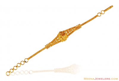 Kids Filigree Bracelet (22k Gold) ( 22Kt Baby Bracelets )