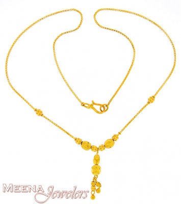 22Kt Gold Dokya Chains ( 22Kt Gold Fancy Chains )