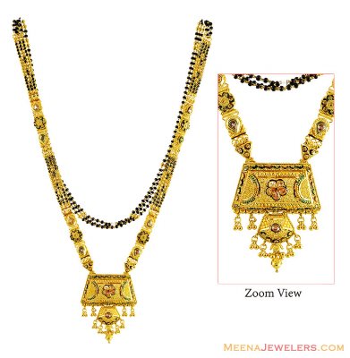 Fancy (30 in) Long Gold MangalSutra ( MangalSutras )