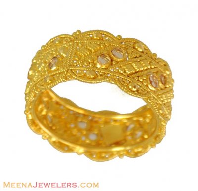 22K Gold Ladies  Band ( Ladies Gold Ring )