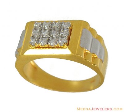 22Kt Mens Gold Ring ( Mens Signity Rings )