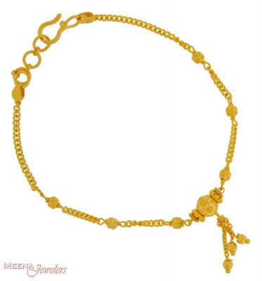 22kt gold ladies braclelet ( Ladies Bracelets )