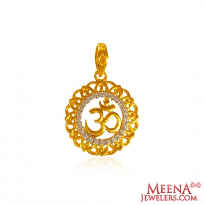 22 Karat OM Pendant ( Om Pendants )