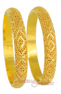 22Kt Gold Bangles ( Gold Bangles )