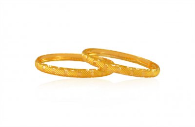 22Karat Gold Baby Bangles (2 Pcs) ( Baby Bangles )