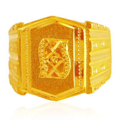 22 Karat Gold Ring For Mens ( Mens Gold Ring )