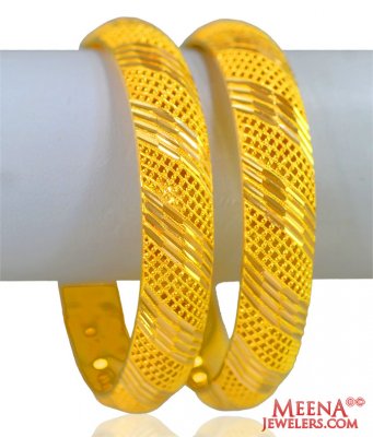 22K Gold  Kada 2 PCs ( Kadas )