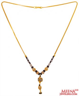 22kt Gold Fancy Mangalsutra ( MangalSutras )