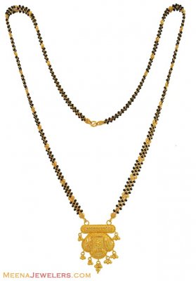 22Kt Gold Mangalsutra (25 inch) ( MangalSutras )