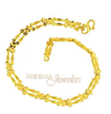 22Kt Gold Ladies Bracelet ( Ladies Bracelets )