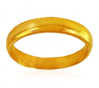 22KT Gold Plain Band  ( Wedding Bands )