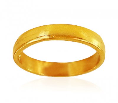 22Kt Gold Plain Band  ( Wedding Bands )